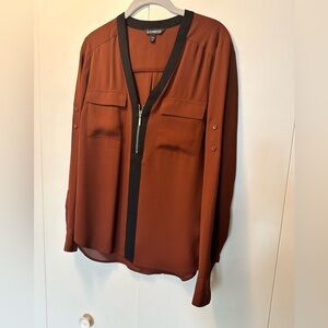 Brown and black express chelsea shirt